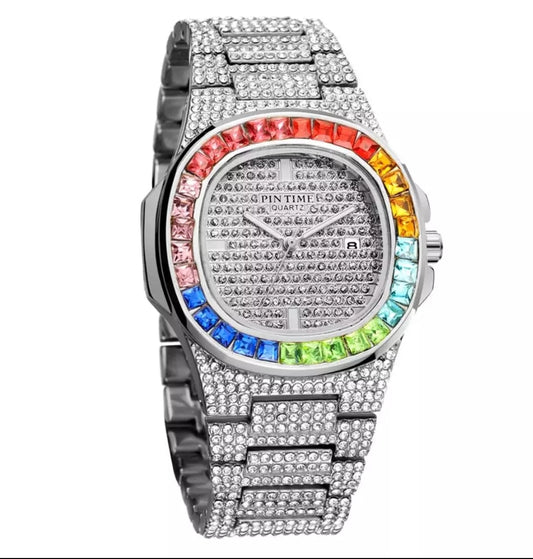 RELOJ BRILLANTE PIEDRAS