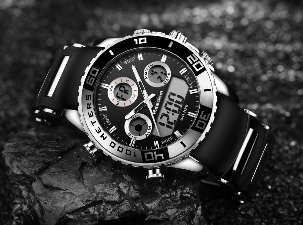 RELOJ VARÓN MILITAR READEEL