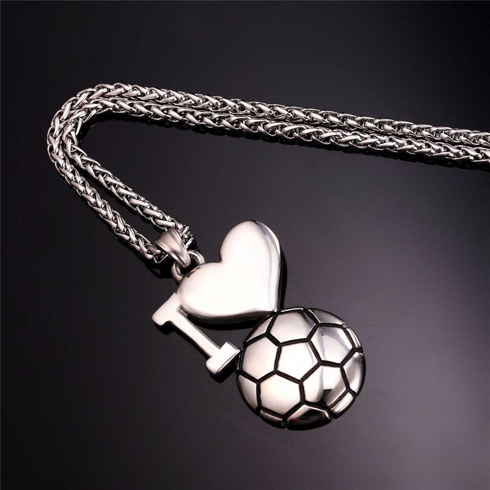PENDANT I ❤ FOOTBALL