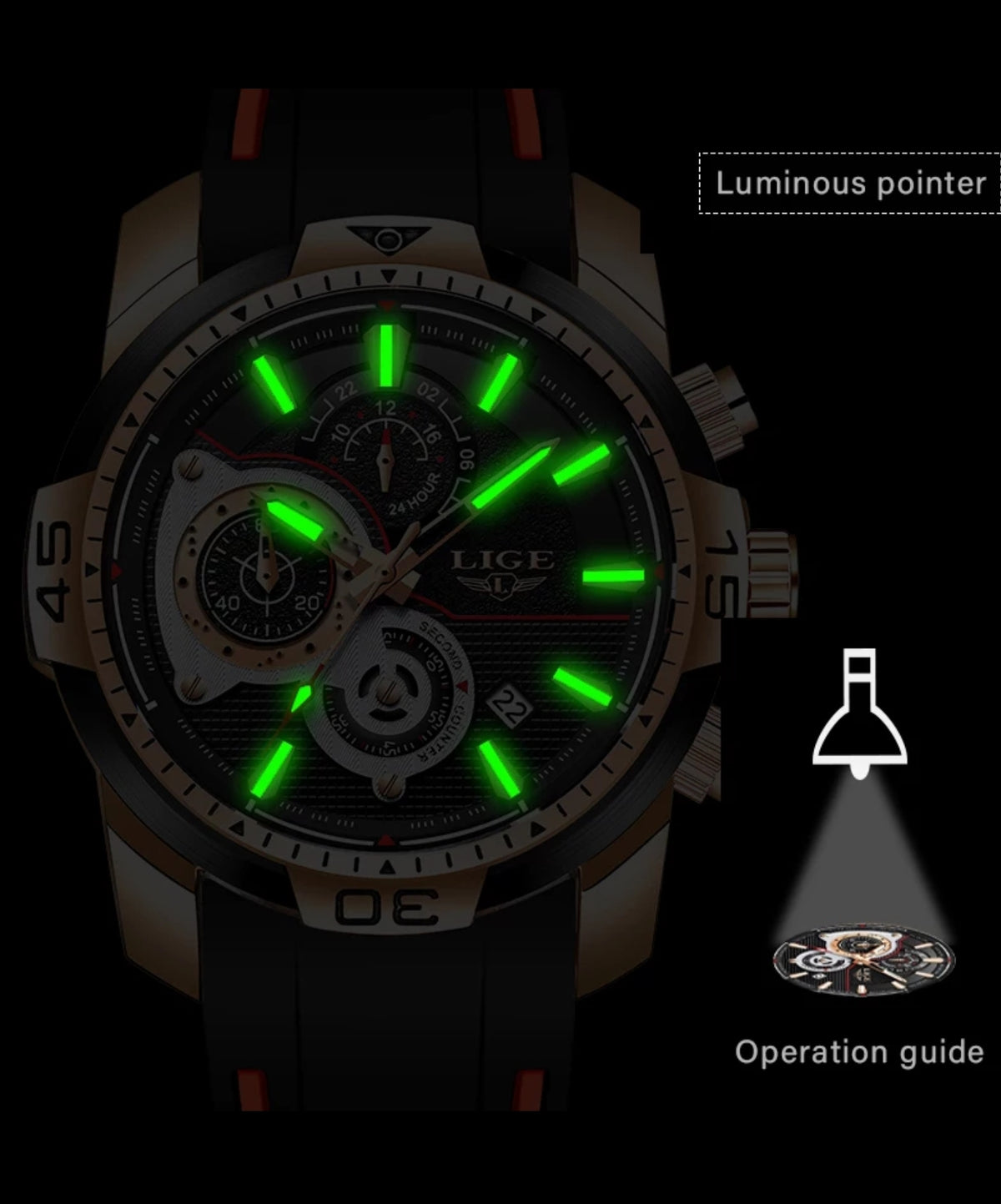 RELOJ LIGE STRONG