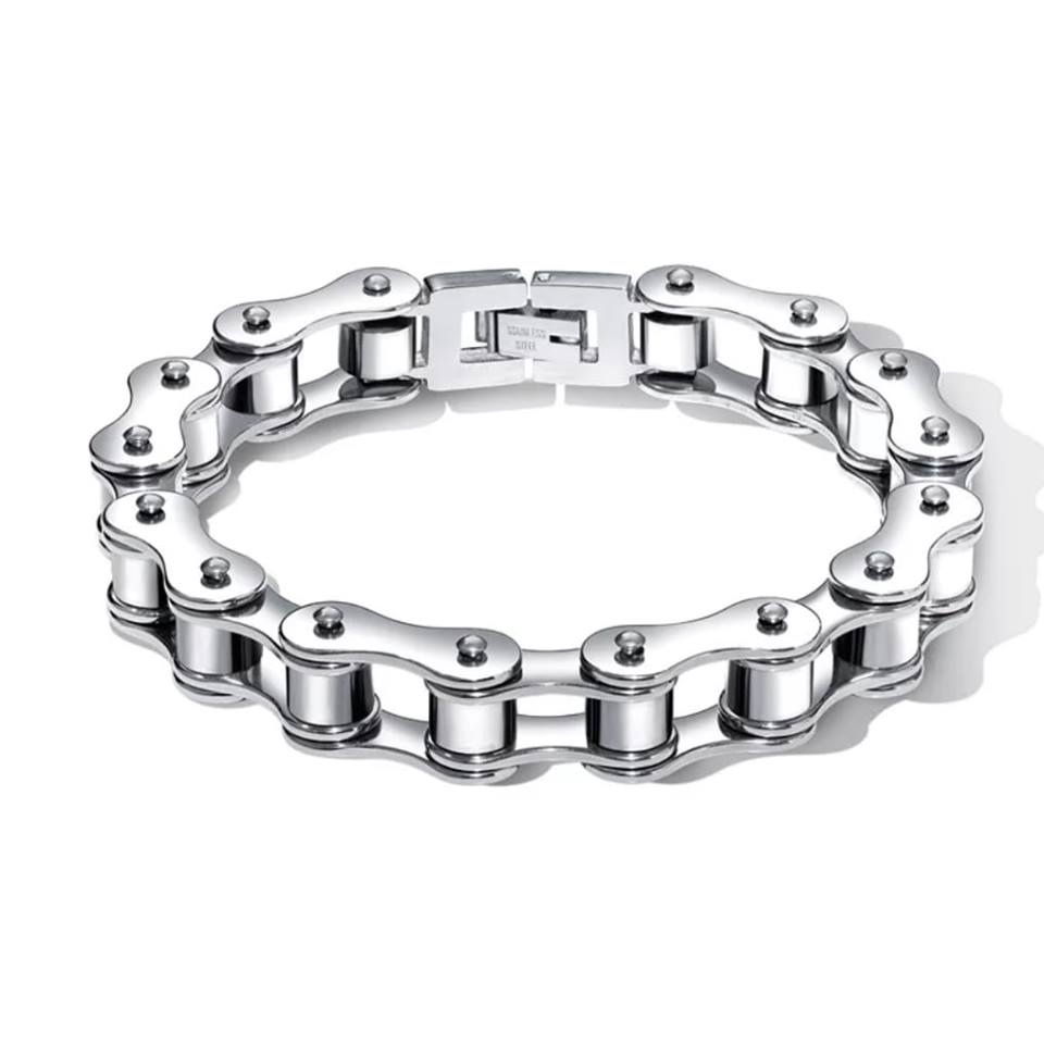 PULSERA PLATEADA ACERO