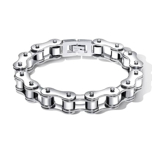 PULSERA PLATEADA ACERO