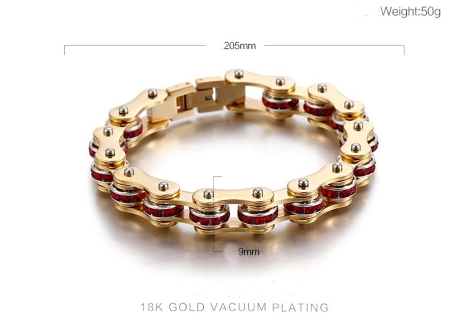 PULSERA CADENA BRILLANTES