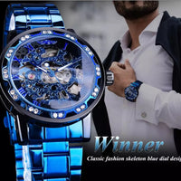 RELOJ AUTOMATICO WINNER CIRCULAR