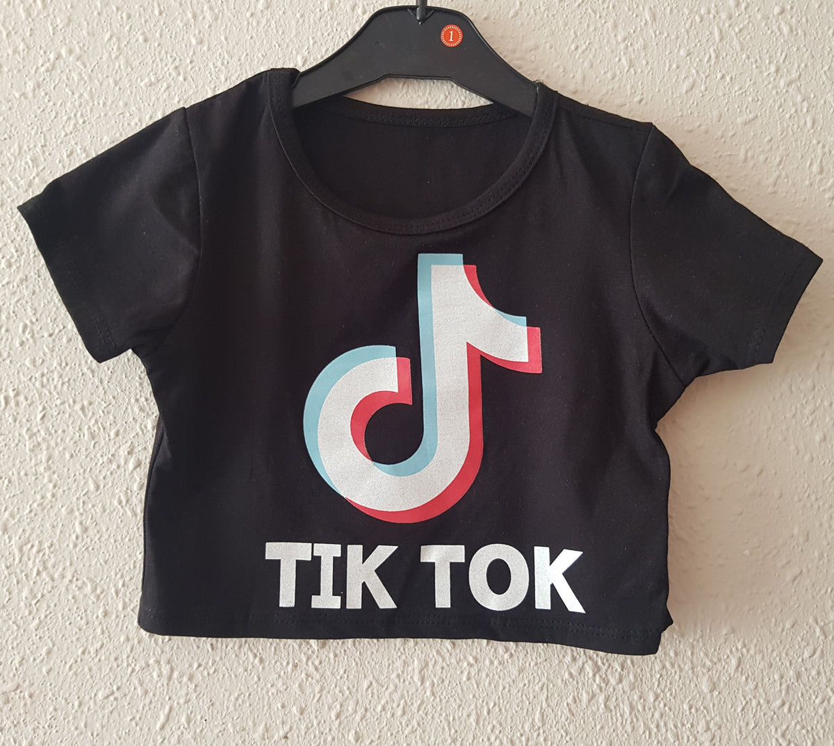 BLUSA TOP TIK TOK COLOR NEGRO