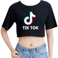 BLUSA TOP TIK TOK COLOR NEGRO