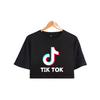 BLUSA TOP TIK TOK COLOR NEGRO