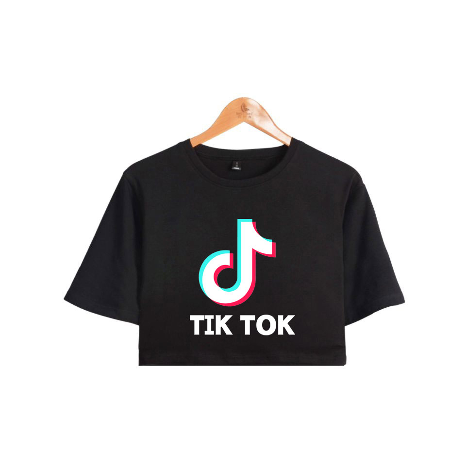 BLUSA TOP TIK TOK COLOR NEGRO