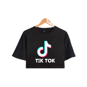 BLUSA TOP TIK TOK COLOR NEGRO