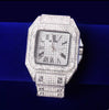 RELOJ BRILLANTE CUADRADO