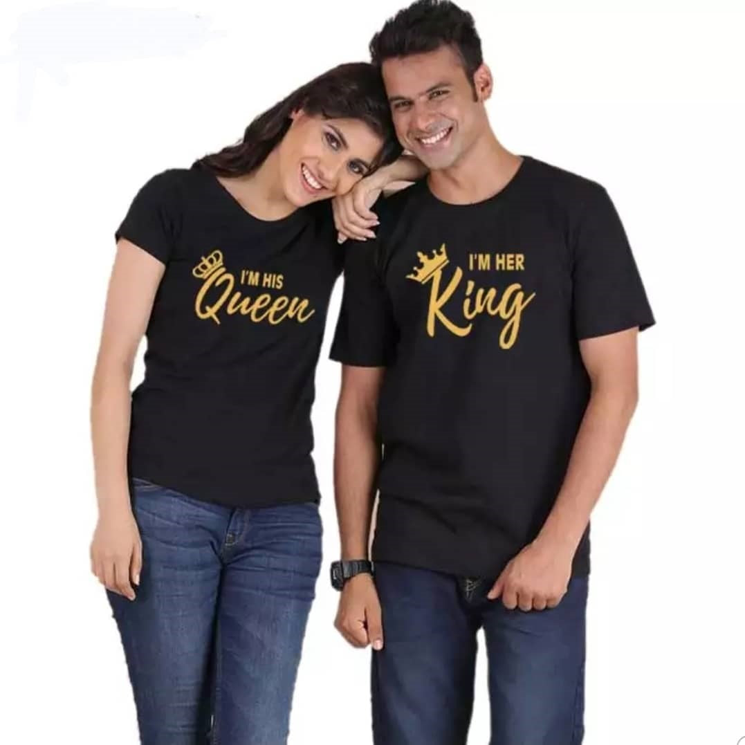 CAMISETAS KING & QUEEN & PRINCESS & PRINCE