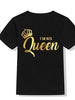 CAMISETAS KING & QUEEN & PRINCESS & PRINCE