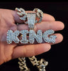 COLGANTE KING BRILLANTES LETRAS G