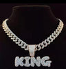 COLGANTE KING BRILLANTES LETRAS G