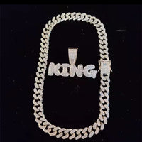 COLGANTE KING BRILLANTES LETRAS G