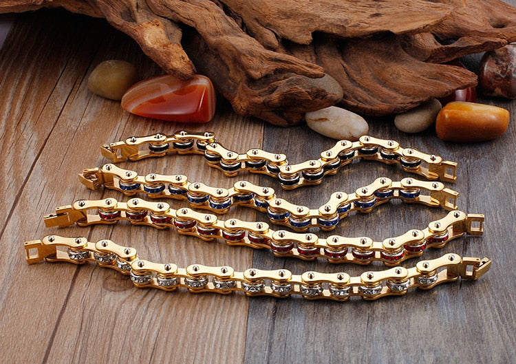 PULSERA CADENA BRILLANTES