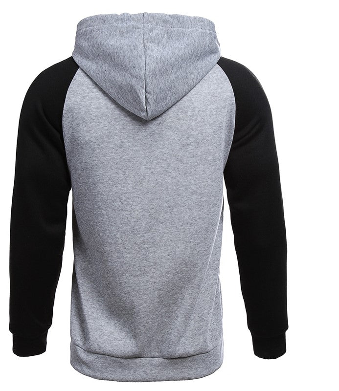 SUDADERA KING QUEEN GRIS/NEGRO