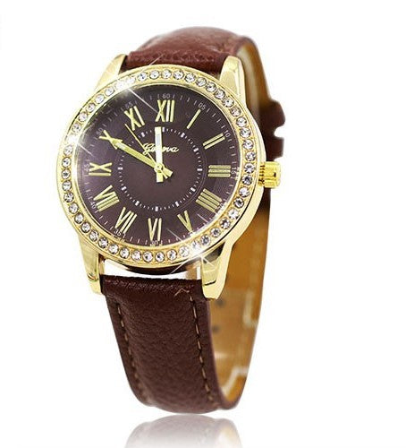 RELOJ RINHESTONE GENEVA BRILLANTES REF. 001