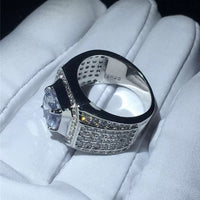 ANILLO DIAMOND PLATA