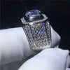 ANILLO DIAMOND PLATA