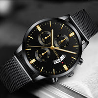 RELOJ GENEVA NEGRO HOMBRE