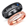 KING / QUEEN COUPLE RINGS (K / Q)