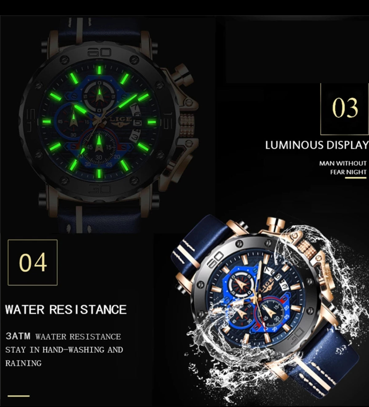 RELOJ LIGE RACE