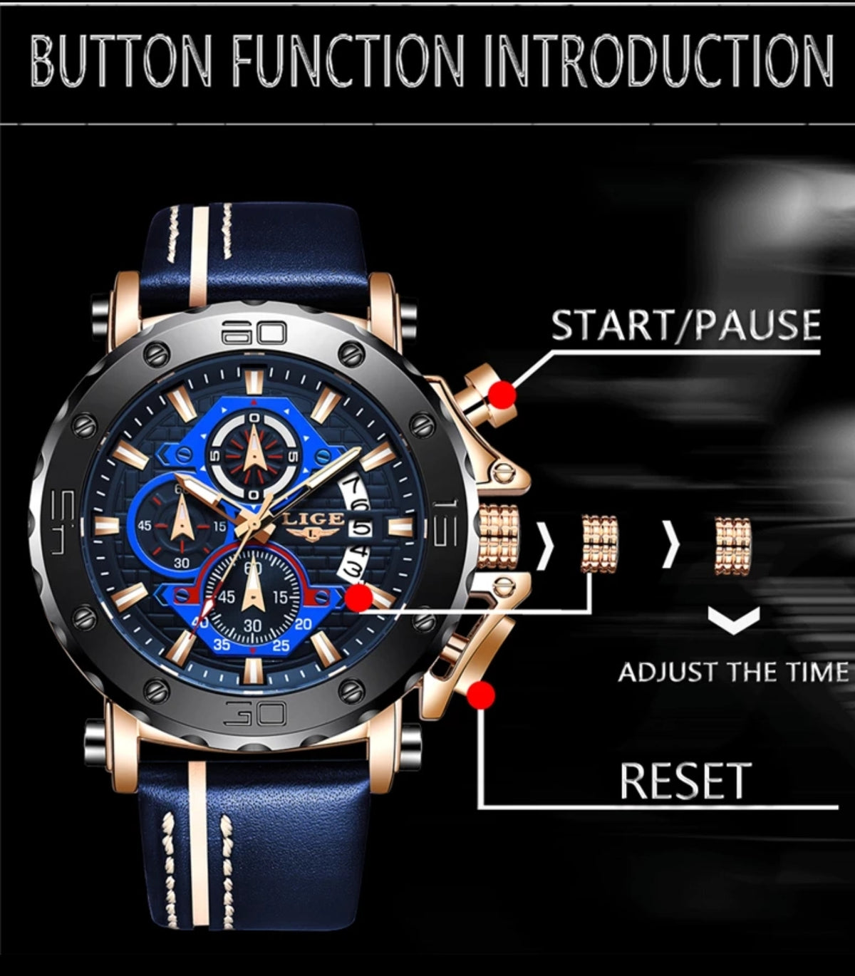 RELOJ LIGE RACE