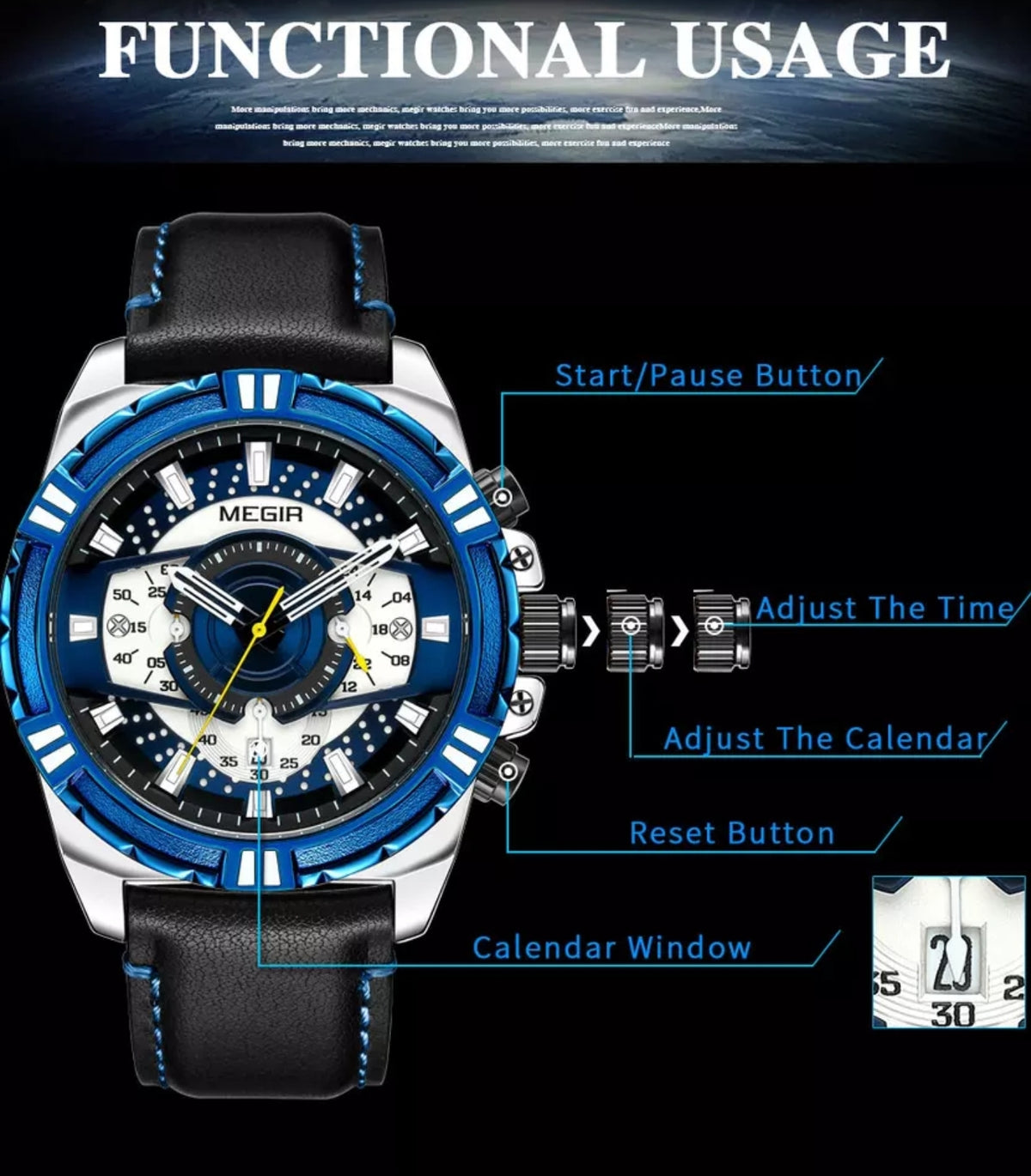 RELOJ MEGIR DELTA