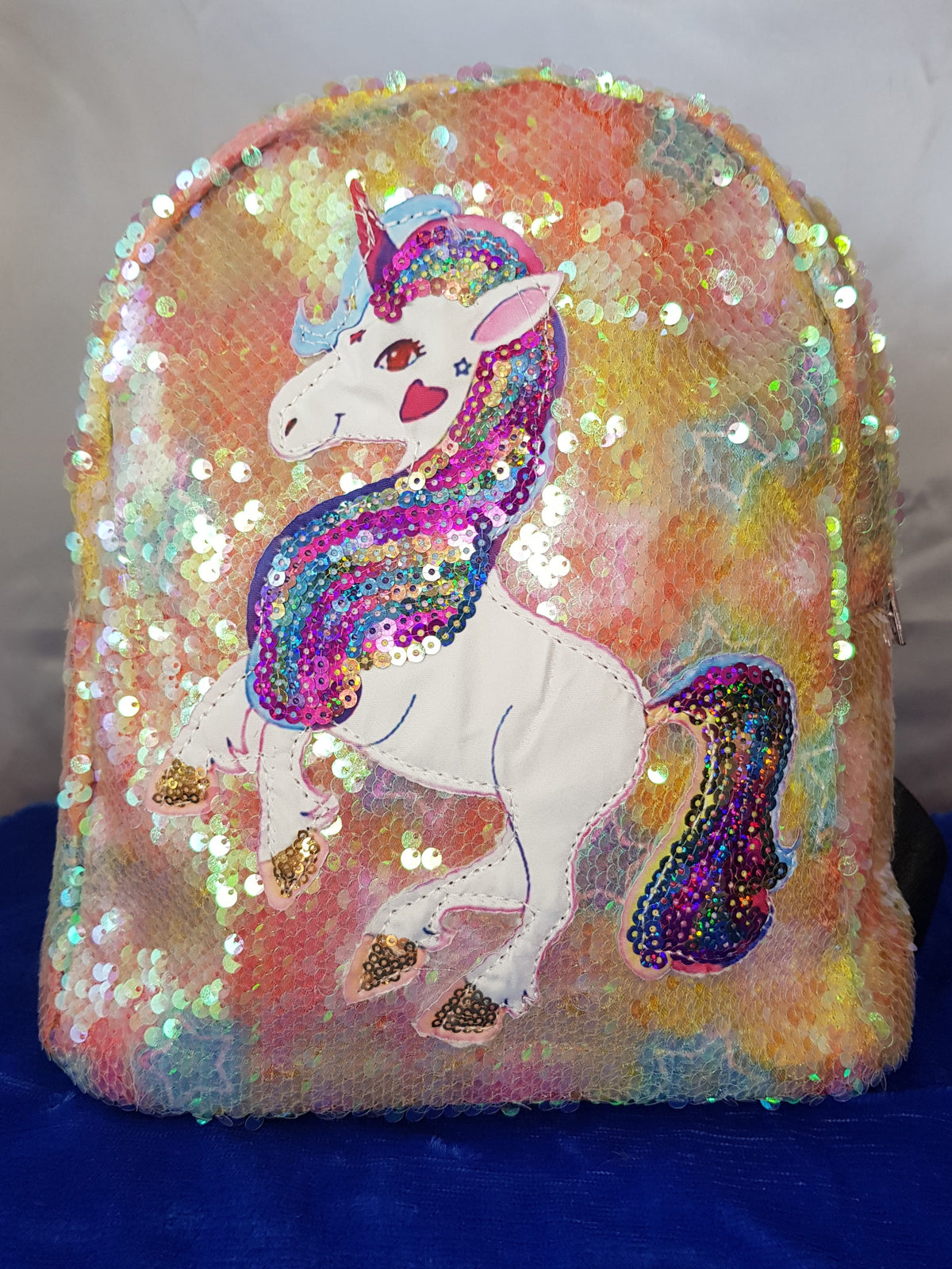 MOCHILA UNICORNIO LENTEJUELAS