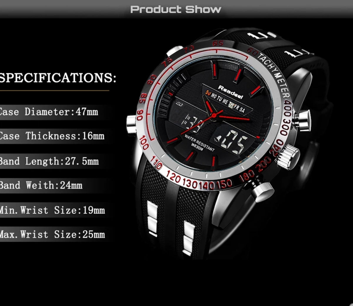 RELOJ READEEL ALFA
