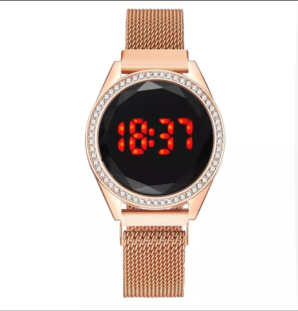 RELOJ DIGITAL TACTIL DE CHICA