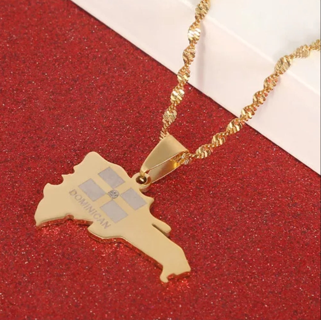 DOMINICAN REPUBLIC PENDANT