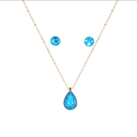 PENDANT AND DROP EARRING