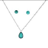 PENDANT AND DROP EARRING