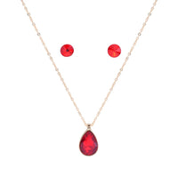 PENDANT AND DROP EARRING