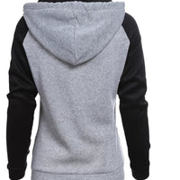 KING QUEEN GRAY / BLACK SWEATSHIRT