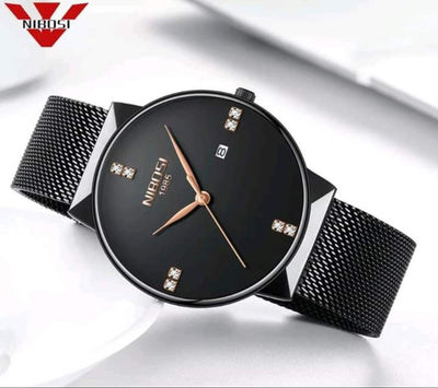 RELOJ NIBOSI NEGRO FN REF. 003