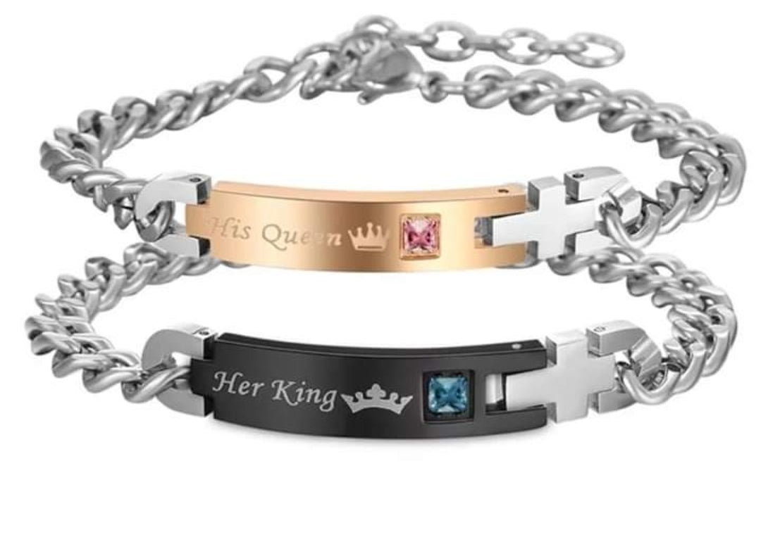 PULSERA KING & QUEEN