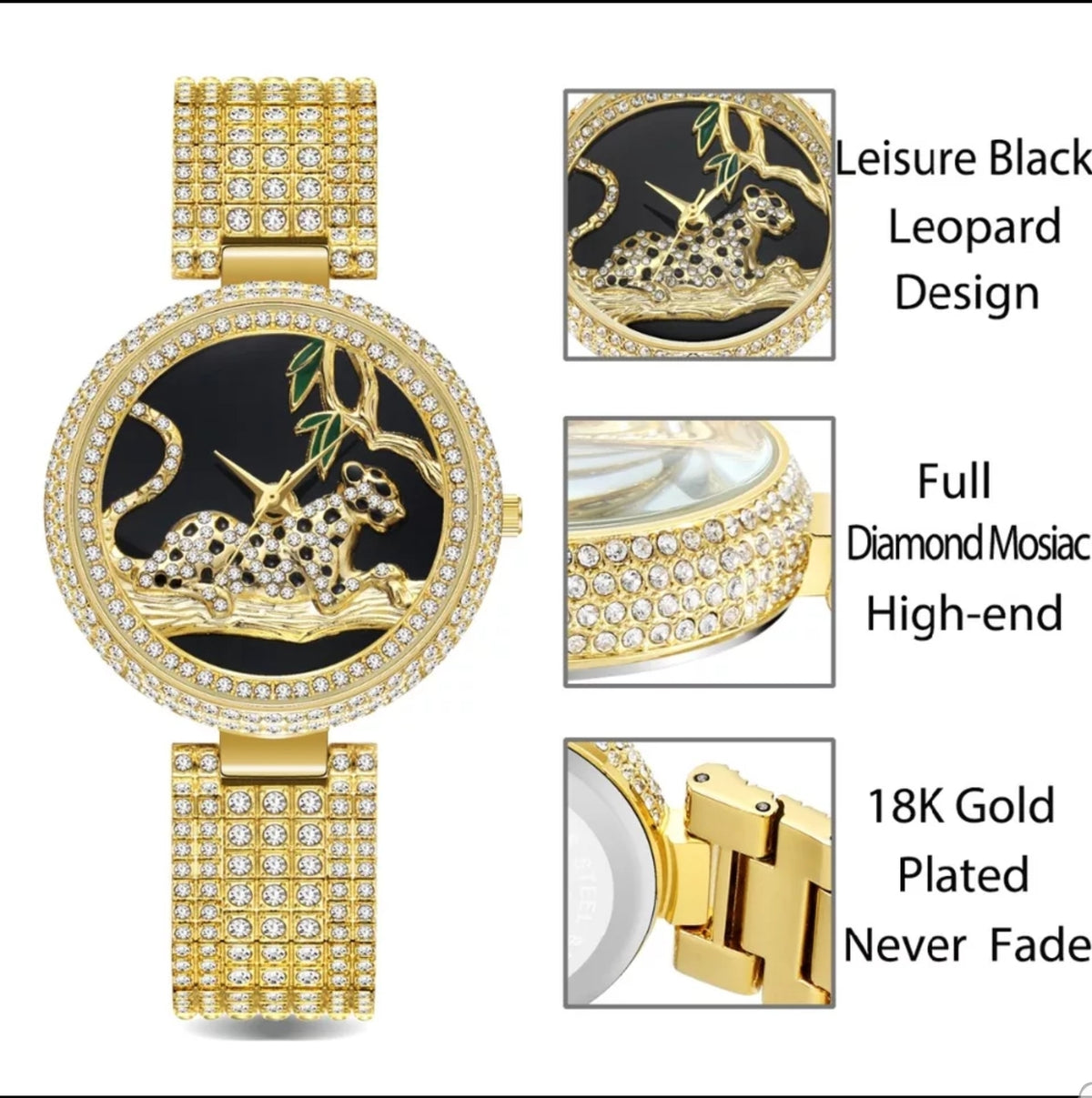 RELOJ LEOPARDO 2 REF. 003