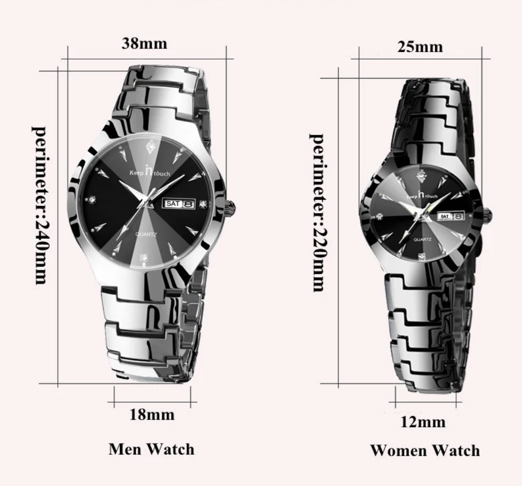 RELOJ DE PAREJA LUXURY