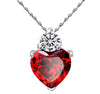 COLGANTE CORAZON ZIRCONIA SUPERIOR