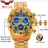 RELOJ WOLF CLUB DORADO