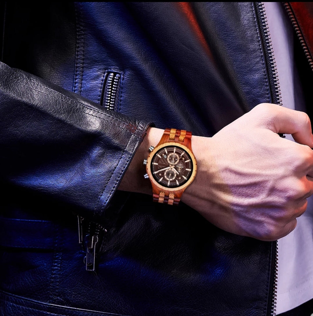 RELOJ WOOD