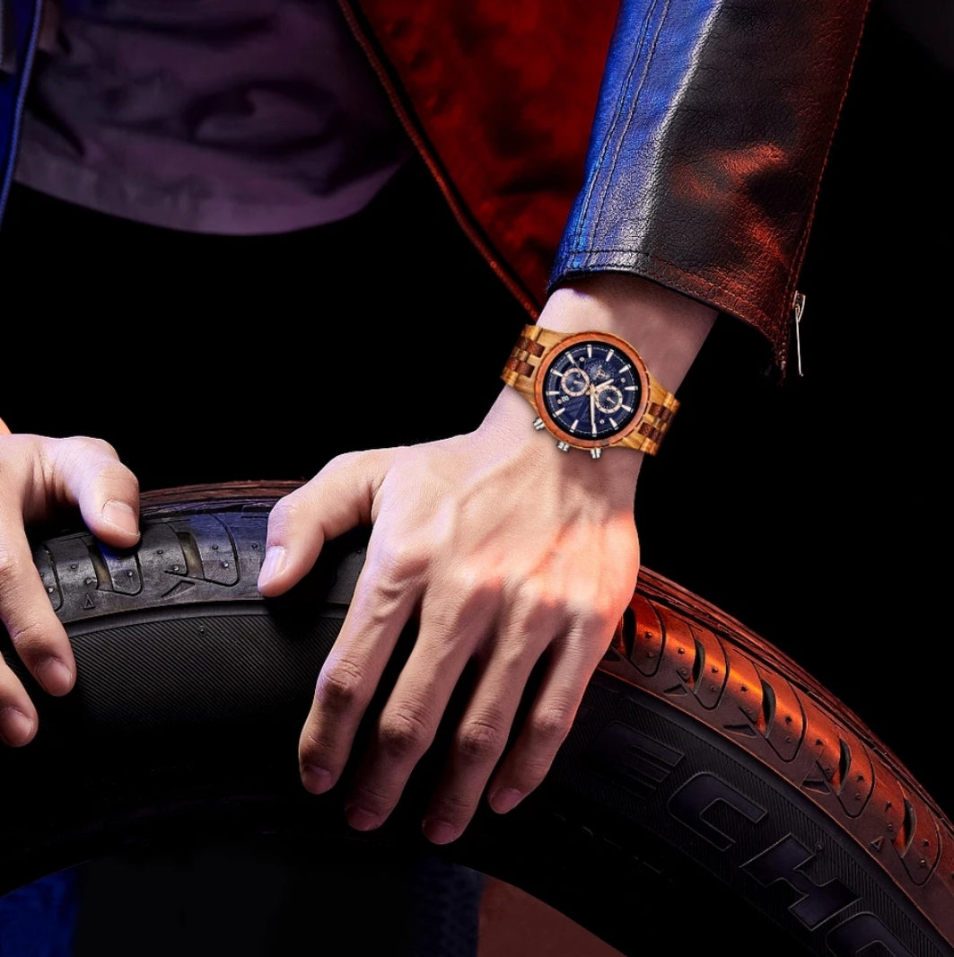 RELOJ WOOD