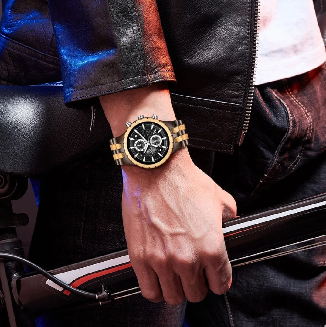 RELOJ WOOD