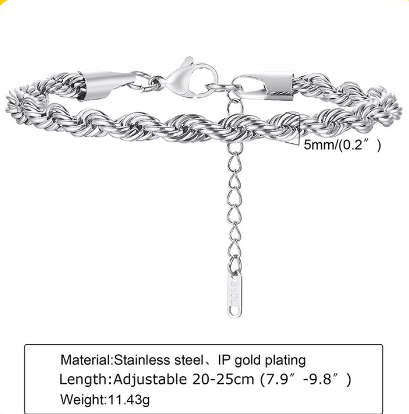 PULSERA TRENZADA